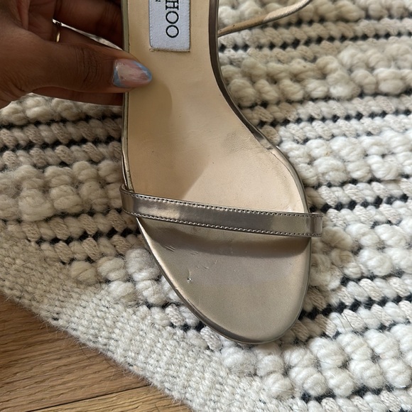 Jimmy Choo 85mm ankle strap Heels (size 40) - Picture 8 of 8